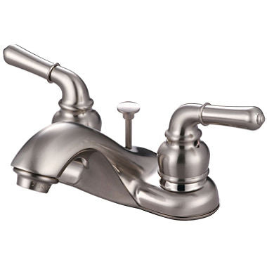 Hardware House 2 Handle Bathroom Faucet - Satin Nickel