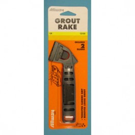 ALLWAY TOOLS 12100 GR GROUT RAKE TUNGSTEN CARBIDE GRIT BLADE