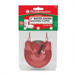 FLUIDMASTER 5403P4 3" ADJUSTABLE UNIVERSAL FLAPPER