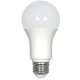 SATCO S29839 9.8W A19 LED BULB MED BASE 120V 5000K 220' BEAM SPREAD