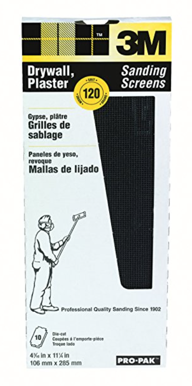 3M 120G Drywall Sanding Screen (10 pack)