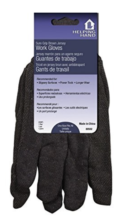 Helping Hand Gloves Sure Grip Jersey