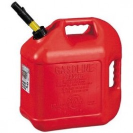 MIDWEST CAN 5600 5 GAL GAS CAN PLASTIC SPILL PROOF