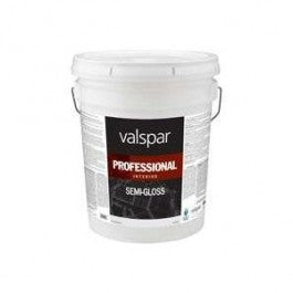 VALSPAR PROFESSIONAL INTERIOR 11900 HIGH HIDING SEMI-GLOSS WHITE PAINT
