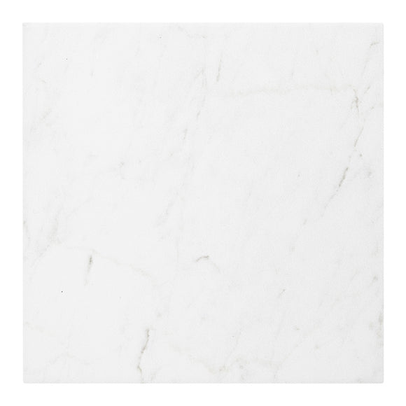 Style Selections Futuro White Porcelain Floor and Wall Tile (Common: 12-in x 12-in; Actual: 11.75-in x 11.75-in)