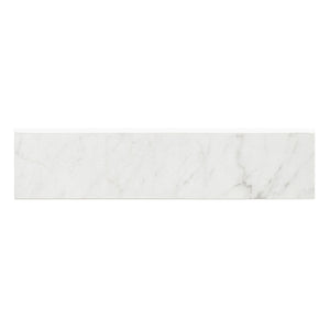 Style Selections Futuro White Porcelain Bullnose Tile (Common: 3-in x 12-in; Actual: 2.75-in x 11.75-in)