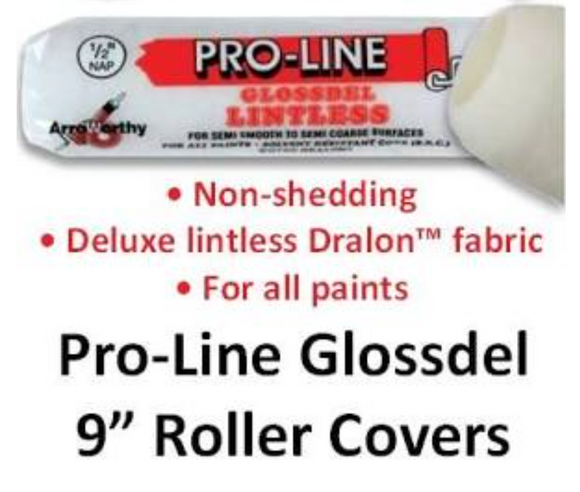 ARROWORTHY WHITE LINTLESS ROLLER COVER