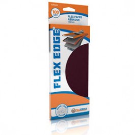 FULL CIRCLE FE100 FLEX PAPER 100 GRIT SANDPAPER SHEETS 10 PACK 00038