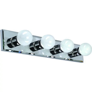 Mirrored Bath Strip 4-Light Vanity Light Fixture PART 323238