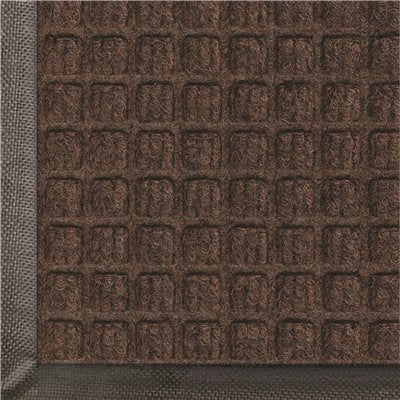 WATERHOG CLASSIC ENTRANCE / SCRAPER MAT, DARK BROWN, 3 X 10 FT.