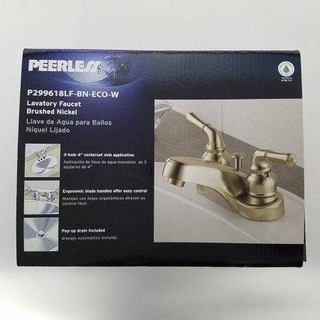 eerless Brushed Nickel 2 Lever Faucet