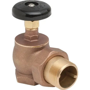 Watts 1-1/4" FIP x Male Angle Steam Radiator Valve PART 640135