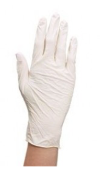 Latex Powdered Gloves
