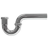 753209 1-1/2" Metal P-Trap 17 Gauge
