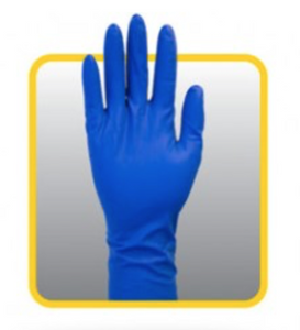 Powder-Free Latex Gloves Blue