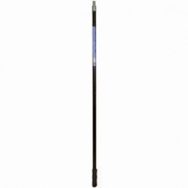 PAINT-FORCE 30314 4' BLACK METAL STEEL POLE WITH THREADED TIP