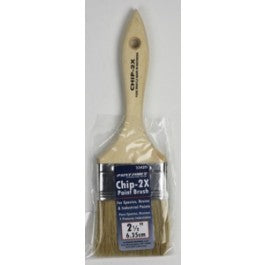 PAINT-FORCE 33425 2-1/2" WHITE BRISTLE CHIP 2X BRUSH