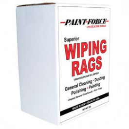 PAINT-FORCE 36120 4 LB WASHED WHITE KNIT RAGS