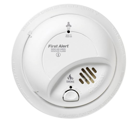 FIRST ALERT SC9120B COMBO SMOKE & CO ALARM AC/DC HARD WIRED W/9V BATTER BACKUP