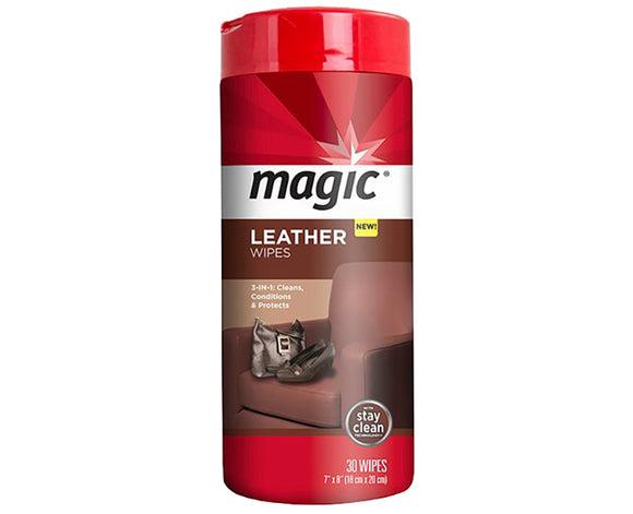 MAGIC LEATHER WIPES 30 CT CANISTER