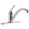 Delta Kitchen Faucet Single Lever Handle Lead Free Chrome