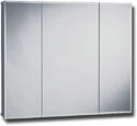 Medicine Cabinet - American Pride Beveled Triview Medicine Cabinet - Surface Mount