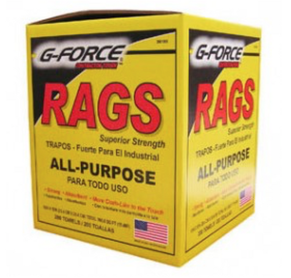 Box Rags 200 count dispenser