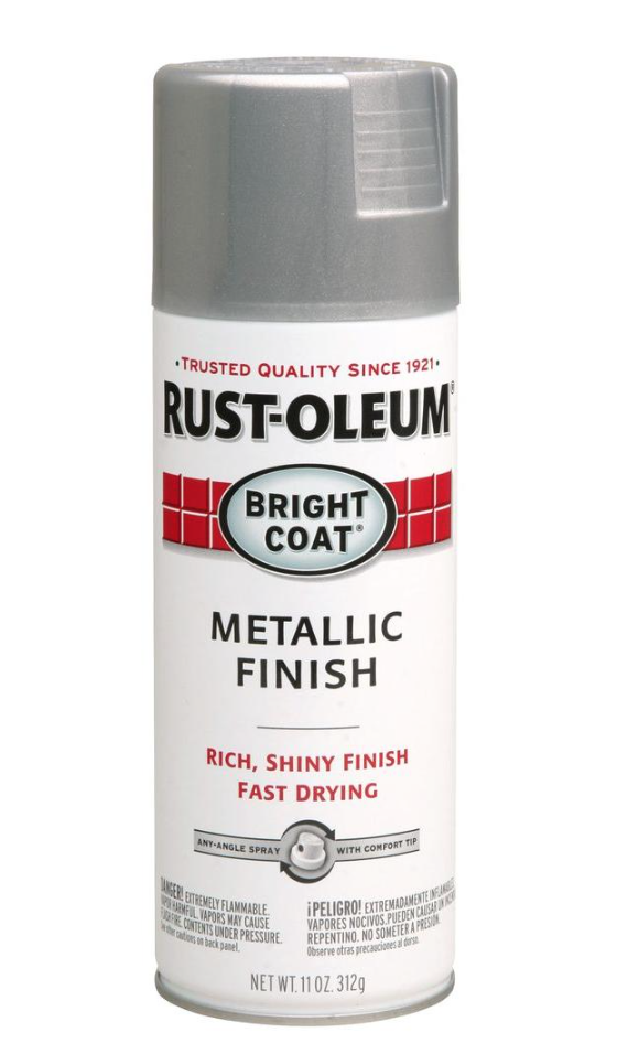 RUST-OLEUM  Aluminum Bright Coat Metallic Spray Paint 11 oz