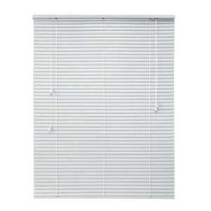 +6 share Share  save to list Save to List  print Print Hampton Bay White 1 in. Room Darkening Aluminum Blind - 37 in. W x 72 in. L (Actual Size 36.5 in. W x 72 in. L)