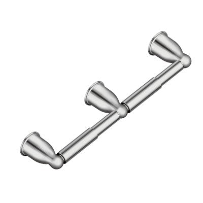 Mason Chrome Double Paper Holder